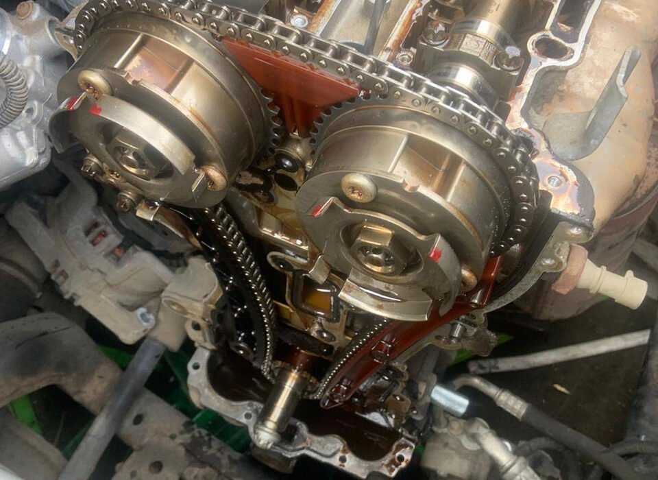 A car's timing chain